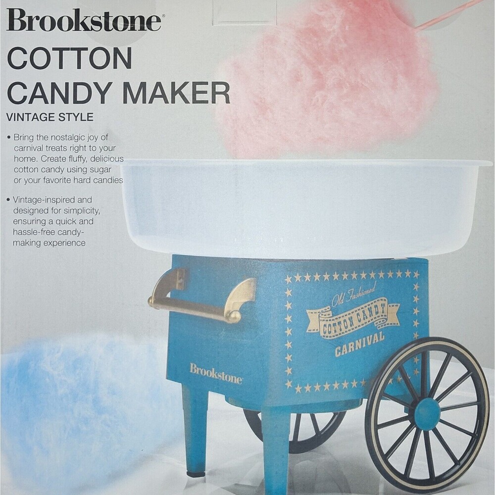 Brand New Table Top Kitchen COTTON * CANDY MAKER * VINTAGE STYLE MIB